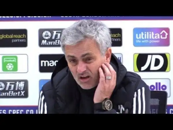 Video: Crystal Palace 2-3 Manchester United - Jose Mourinho Full Post March Press conference